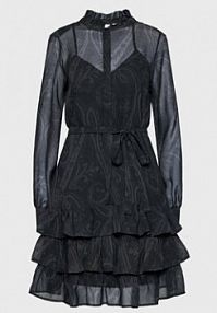 Sukienka koszulowa Silvian Heach czarna 