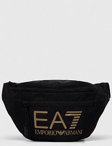 Saszetka nerka EA7 Emporio Armani  czarna damska  275979.CC980