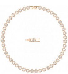 Naszyjnik Swarovski  złoty 5367845