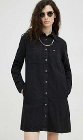 Sukienka Wrangler  czarna  W24J7P242