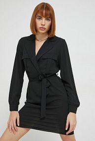 Sukienka midi Noisy May  czarna 27023524.Blac