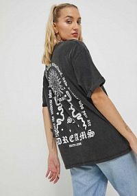 T-shirt Sixth June  szary damski 33631