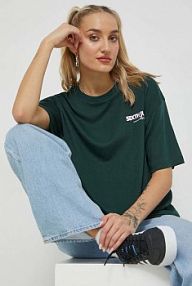 T-shirt Sixth June  zielony damski 33627