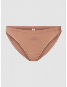 Figi z nadrukiem z logo w zestawie 2 szt. model BIKINI BRIEF ADIDAS SPORTSWEAR brązowe EAN 4A1H73