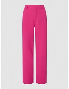 Spodnie materiałowe z dodatkiem wiskozy moves różowe damskie EAN 212002556