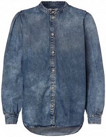 Koszula jeansowa Kobiety Jeansy niebieska jednolity 42 Tommy Hilfiger