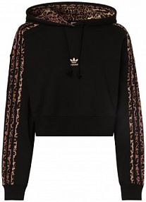 Bluza z kapturem czarna adidas Originals damska
