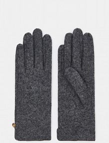 Rękawiczki z wełny Mohito szare damskie 2358Q-90X