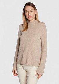 Sweter Ecoalf beżowy damski 