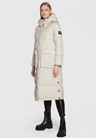 Kurtka puchowa Ecoalf  damska Płaszcz zimowy