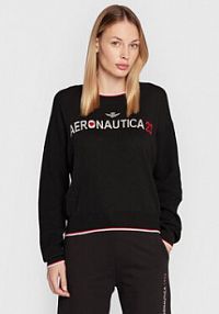 Sweter Aeronautica Militare czarny damski 