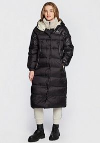 Kurtka puchowa Aeronautica Militare czarna damska 