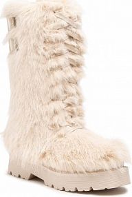 Kozaki Jenny Fairy beżowe damskie