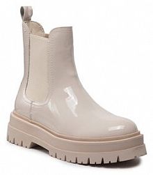 Sztyblety DeeZee beżowe damskie