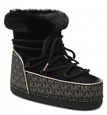 Śniegowce MICHAEL Michael Kors czarne damskie