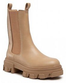 Sztyblety DeeZee beżowe damskie