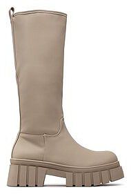 Kozaki DeeZee beżowe damskie