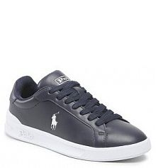 Sneakersy Polo Ralph Lauren granatowe damskie Hrt Ct II 809845109008 Navy/White