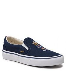 Tenisówki Polo Ralph Lauren granatowe damskie