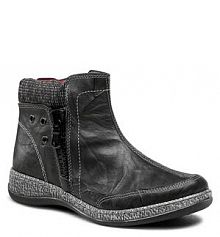 Botki Comfortabel czarne damskie 990070-07 Schwarz