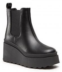 Botki na obcasie ONLY Shoes czarne
