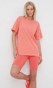 T-shirt P.E Nation  pomarańczowy damski 22PE1T152