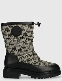 Śniegowce Lauren Ralph Lauren  beżowe damskie 802882382001.