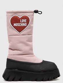 Śniegowce Love Moschino  różowe damskie JA24566G0FJHB