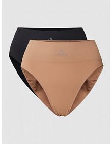 Figi z napisem z logo w zestawie 2 szt. ADIDAS SPORTSWEAR brązowe EAN 4A4P62