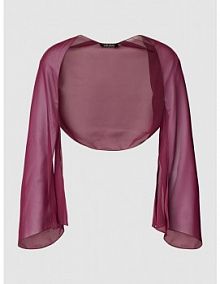 Kurtka koktajlowa z półprzezroczystego materiału Swing czerwona damska EAN 6AD00800