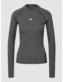 Bluzka z długim rękawem i nadrukiem z logo ADIDAS SPORTSWEAR czarna damska EAN HD3917