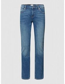 Jeansy z 5 kieszeniami model Slim QS niebieskie damskie EAN 2124988