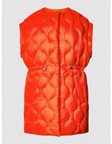 Kamizelka pikowana z fakturowanym wzorem Windsor różowa damska EAN 30037372