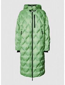 Płaszcz pikowany z kapturem model Style.Franzy BRAX zielony damski EAN 92-8858 95978640