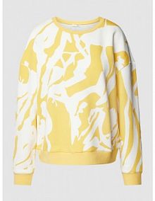 Bluza ze wzorem na całej powierzchni model Bo BRAX żółta damska EAN 32-3868 90671900