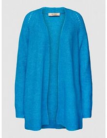 Kardigan z efektem prążkowania MOS MOSH niebieski EAN 145450