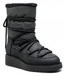 Śniegowce Calvin Klein Jeans czarne damskie Plus Snow Boot YW0YW00731