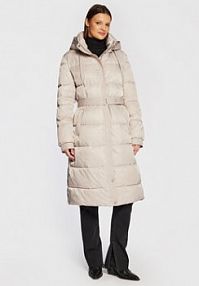 Kurtka puchowa Marc Aurel beżowa damska Zimowa