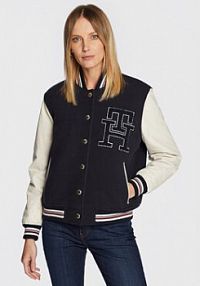 Bomberka Tommy Hilfiger granatowa Kurtka bomber