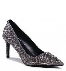 Szpilki MICHAEL Michael Kors srebrne Alina Flex Pump 40F2HNMP1D