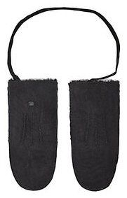 Rękawiczki skórzane EMU Australia czarne Damskie