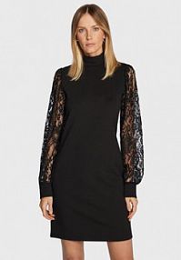Sukienka koktajlowa Marc Aurel czarna 