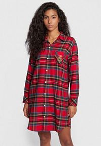 Koszula nocna Lauren Ralph Lauren wielokolorowa 