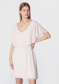 Sukienka koktajlowa NAF NAF różowa 