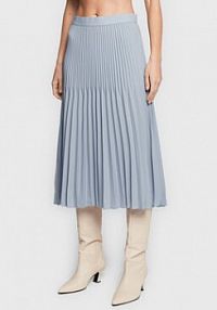 Spódnica plisowana Marc Aurel niebieska 