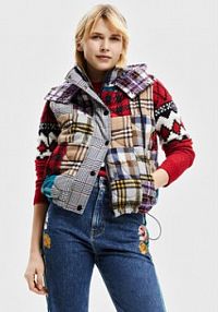 Kamizelka Desigual wielokolorowa damska 