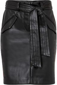 Spódniczka z imitacji skóry  Bonprix