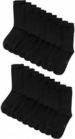 Skarpety z bawełna organiczną, 20 par  damskie Bonprix