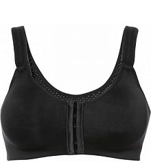 Biustonosz sportowy z zapięciem z przodu, silny stopień podtrzymywania biustu  Bonprix