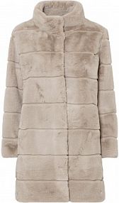 Płaszcz ze sztucznego futerka  damski Bonprix